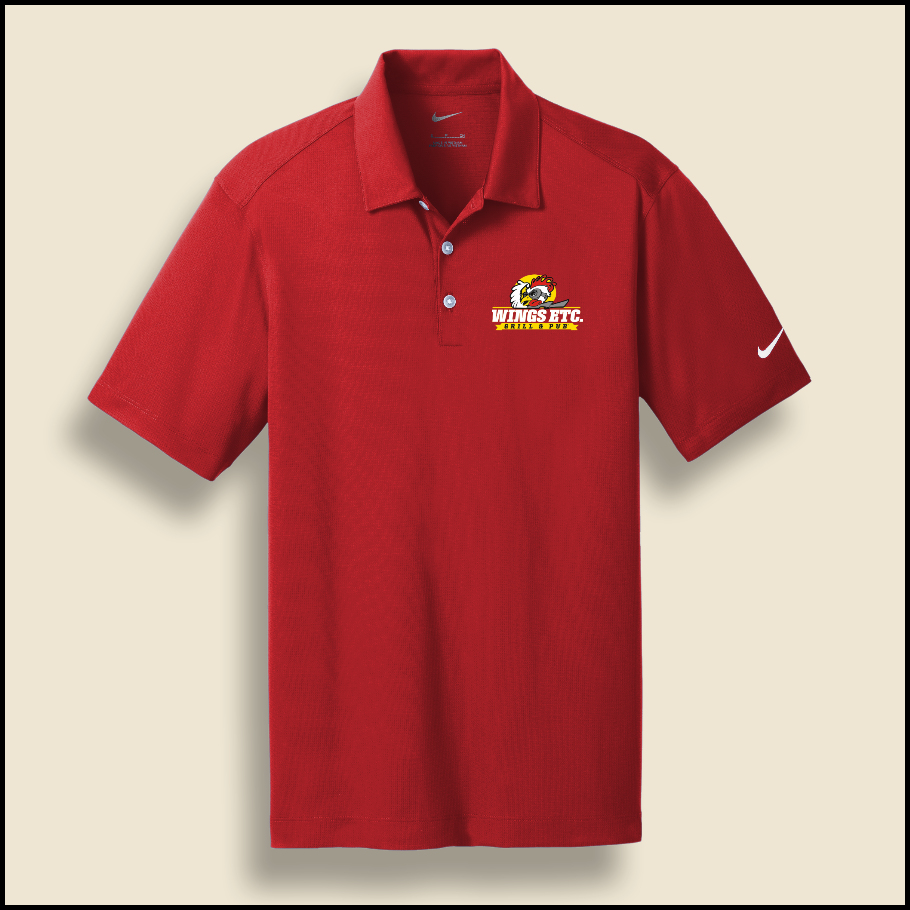 University Red Wings Etc. Dri Fit Mesh Polo